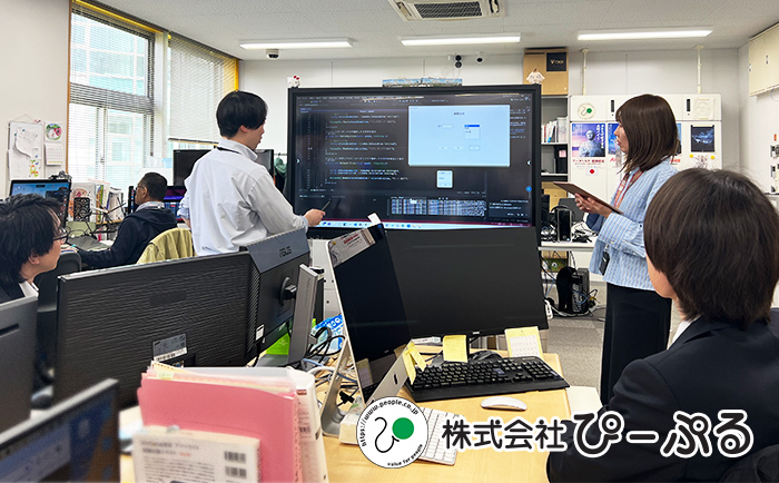 株式会社　ぴーぷる（システムエンジニア・プログラマ・WEBデザイナー）